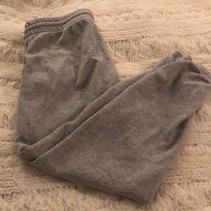 Grey aritzia boyfriend sweats